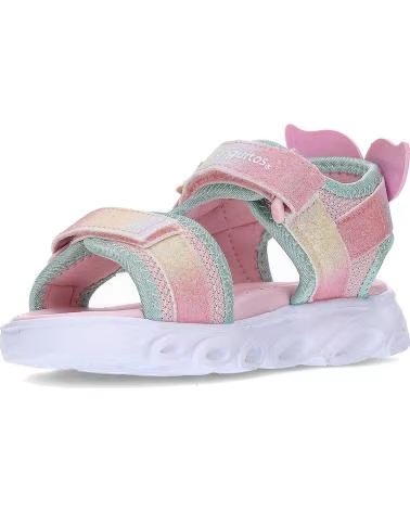CONGUITOS SANDALIAS CON LUZ PARA CHICA 260018 SPORT PINK