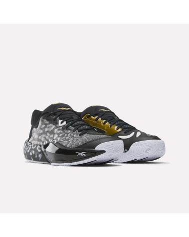 REEBOK ZAPATILLAS BALONCESTO REBOOK ENGINE A26 SE BLACK WHITE METALLIC GOLD
