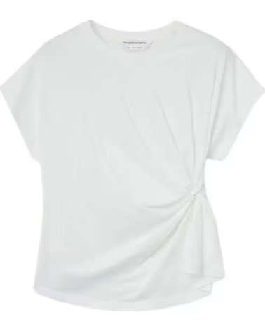 COMPAIA FANTASTICA T-SHIRT MANCHES COURTES AVEC DÉTAIL NŒUD LATÉRAL BLANCO