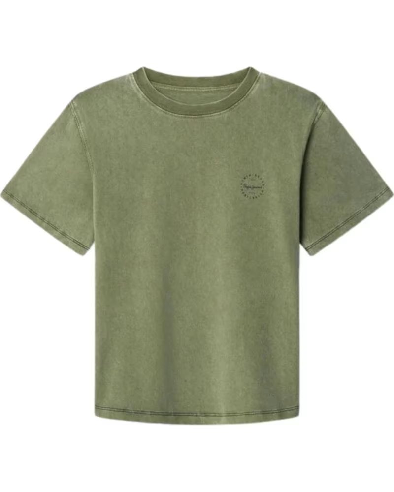 PEPE JEANS CAMISETA DE MANGA CORTA PB5000093-725 EN PARA NINOS VERDE