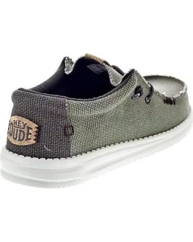 HEY DUDE WALLY BRAIDED LOAFERS VERDE