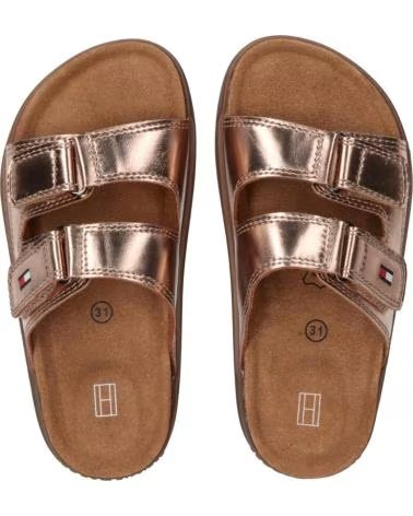 TOMMY HILFIGER SANDALIAS SANDALIAS DORADAS EN DORADO PARA NINAS ROSA ORO