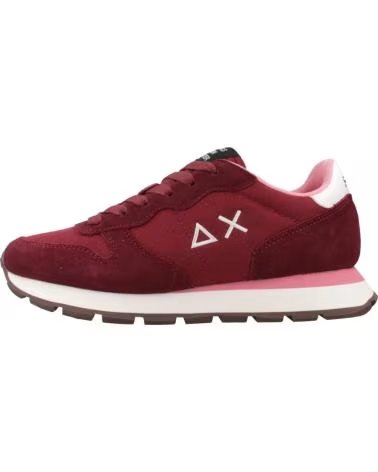 SUN68 BASKETS SUN68 ALLY SOLID COLOR BORDEAUX S35 BORDEX
