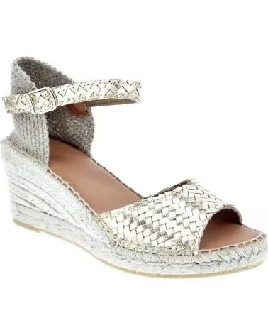 TONI PONS ALPARGATA 080-SARAI EN DORADO PARA MUJER PLATI