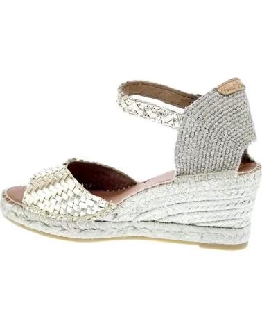 TONI PONS ALPARGATA 080-SARAI EN DORADO PARA MUJER PLATI