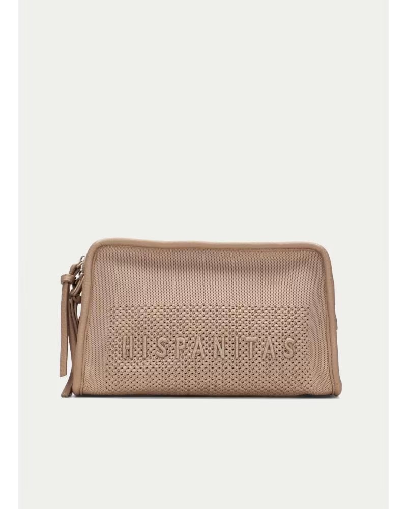 HISPANITAS HANDBAG BV264547 IN DESERT BROWN