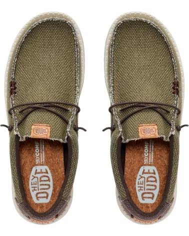 HEY DUDE ZAPATOS 40003- EN VERDE PARA HOMBRE 3CI