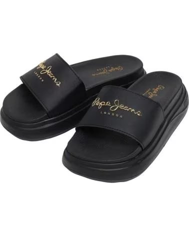 PEPE JEANS CHANCLAS DE AGUA MUJER PLS700001999 NEGRO