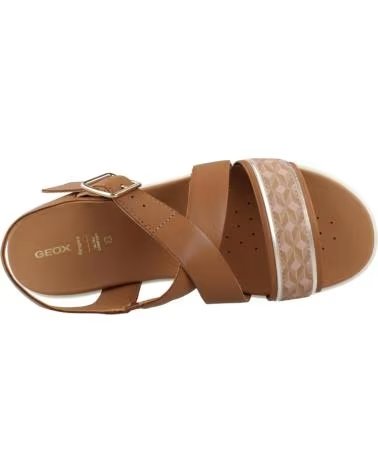 GEOX SANDÁLIAS D XAND 2 2S COM PLATAFORMA C5F8Z