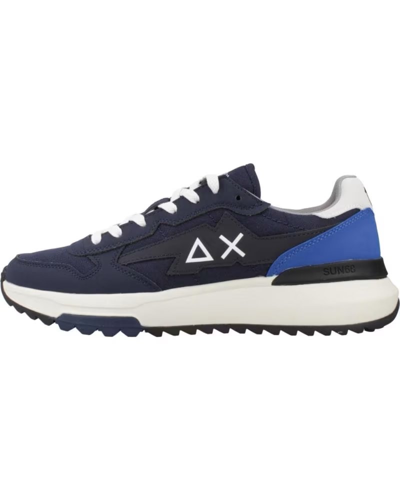 SUN68 ZAPATILLAS HOMBRE MODELO NIKI 2 0 SOLID COLOR AZUL S07 NAVBL S07 NAVBLU