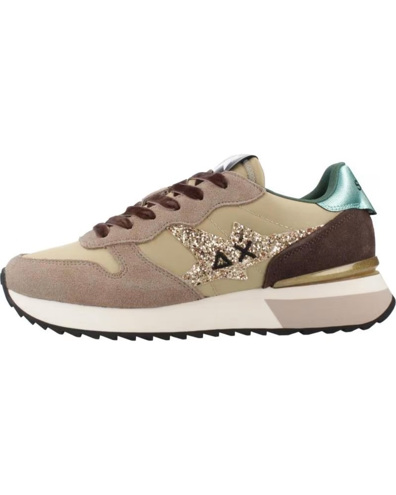 SUN68 SNEAKERS STARGIRL GLITTER LOGO S77 BEISCU
