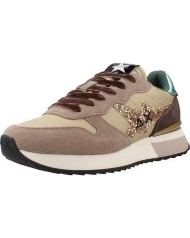 SUN68 SNEAKERS STARGIRL GLITTER LOGO S77 BEISCU