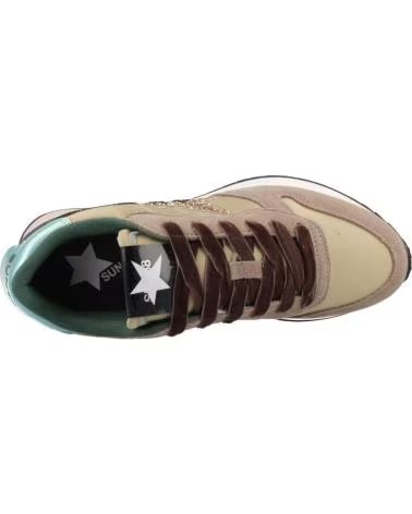 SUN68 SNEAKERS STARGIRL GLITTER LOGO S77 BEISCU