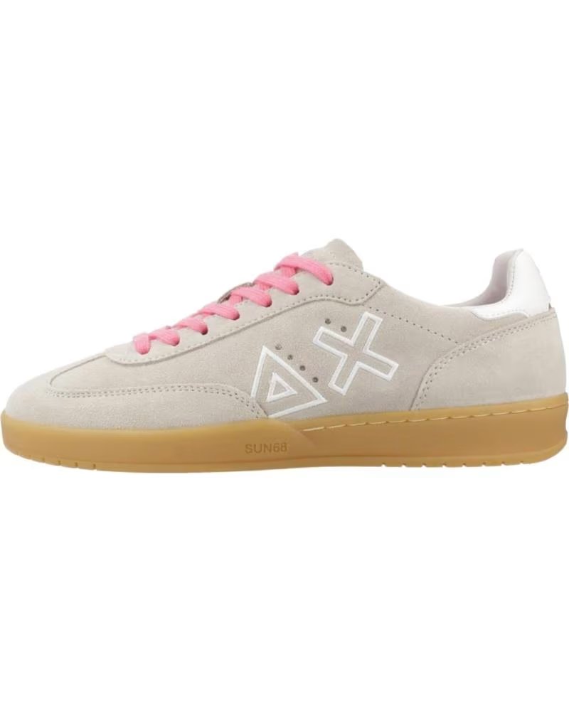 SUN68 ZAPATILLAS Z4524131 EN BEIGE PARA MUJER BIANCO PANNA