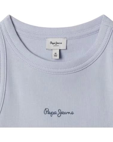 PEPE JEANS CAMISETA DE TIRANTES GISELLE EN PARA NINAS AZUL