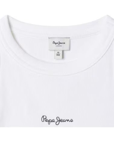 PEPE JEANS CAMISETA DE TIRANTES GISELLE EN PARA NINAS BLANCO
