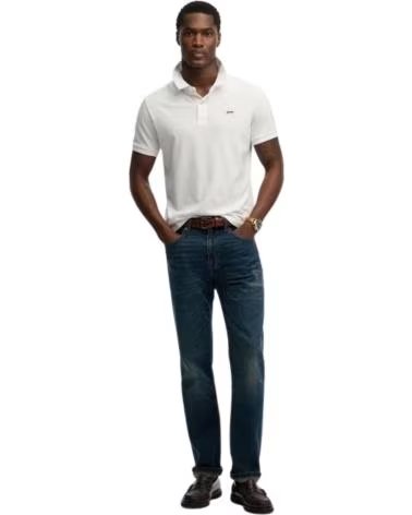 SUPERDRY POLO DE MANGA CORTA CLASSIC PIQUE EN PARA HOMBRE BLANCO