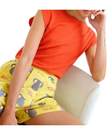 COMPAIA FANTASTICA PANTALONCINI DONNA MULTICOLOR