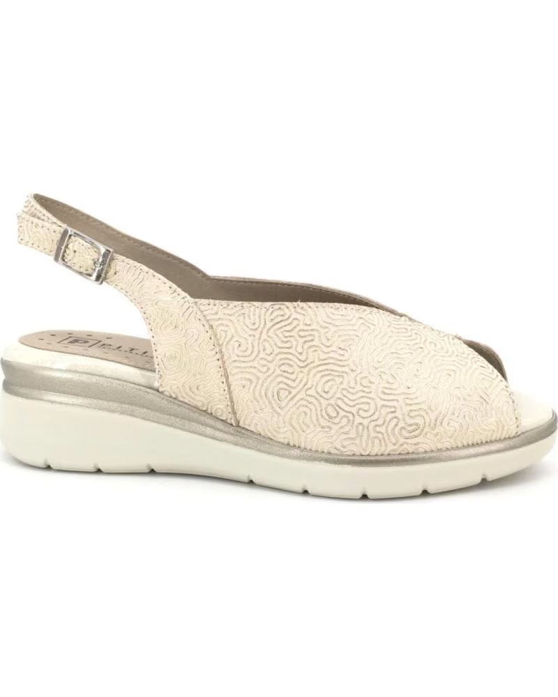 PITILLOS SANDALIAS 080-11044 EN BEIGE PARA MUJER ORO