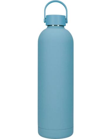 PEPE JEANS BOTELLA TÉRMICA CON ASA DE TRANSPORTE AZUL