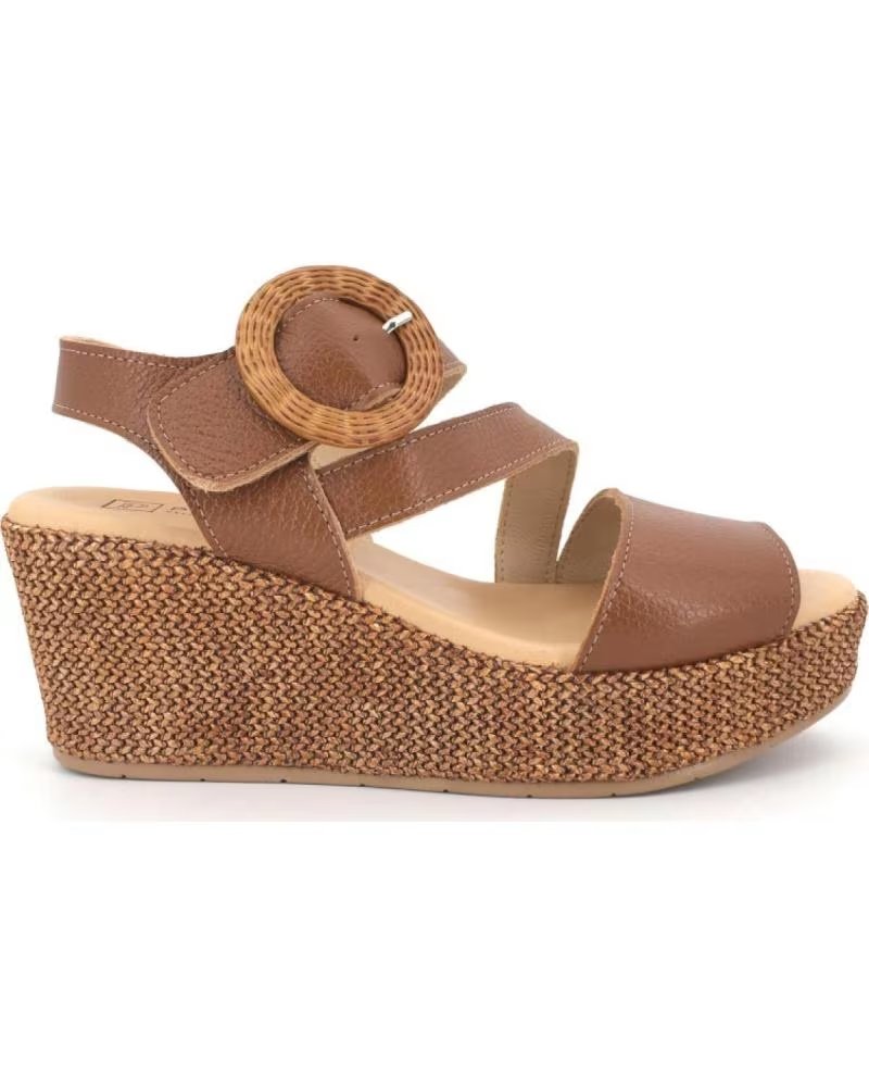 PITILLOS SANDALIA DE CUÑA PITILLOS PITUIN 14891 MARRóN