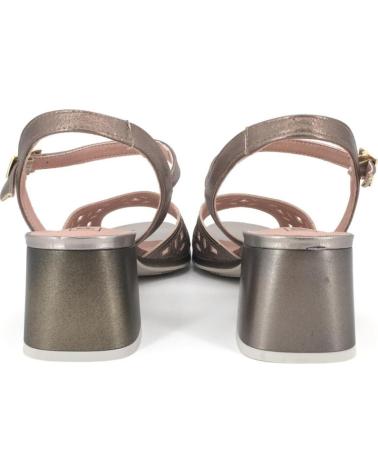 PITILLOS SANDALIA PITILLOS 14885 CON TACÓN Y DETALLE CALADO NARANJA