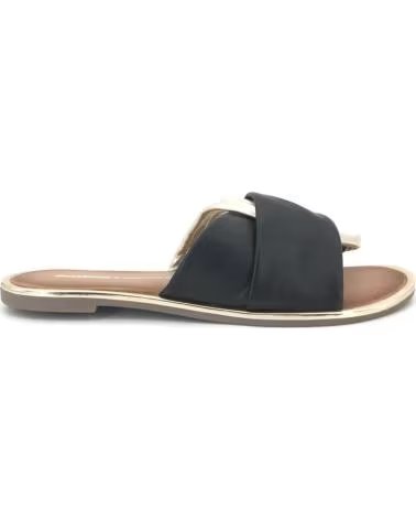 GIOSEPPO WHATELY SANDALIA PLANA NEGRO MUJER 74308-P VARIOS COLORES