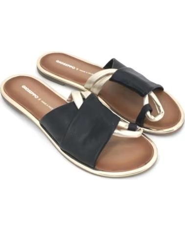 GIOSEPPO WHATELY SANDALIA PLANA NEGRO MUJER 74308-P VARIOS COLORES