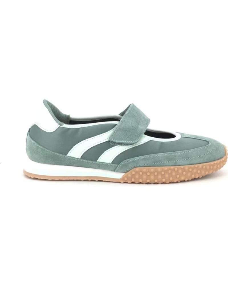 GIOSEPPO CHADRON MARY JANES WITH VELCRO CLOSURE VERDE