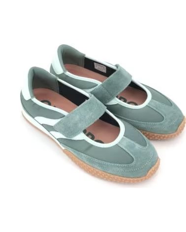 GIOSEPPO CHADRON MARY JANES WITH VELCRO CLOSURE VERDE