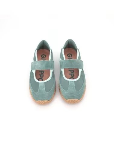 GIOSEPPO CHADRON MARY JANES WITH VELCRO CLOSURE VERDE