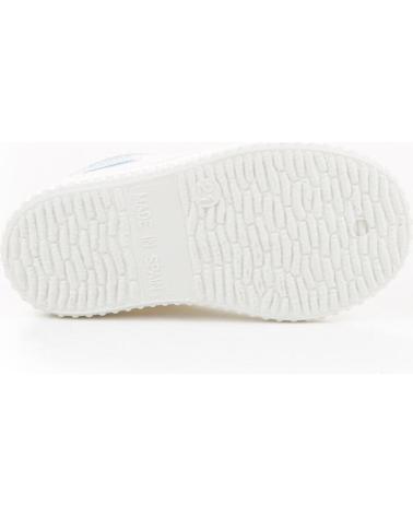 girl and boy Trainers ANGELITOS LONA TEXTIL 121 BLANCO