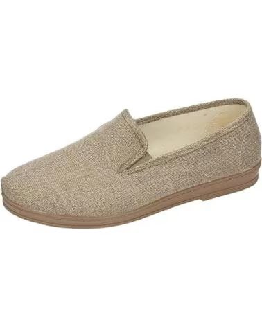 CALZADOMANIA ZAPATILLA LONA BEIGE