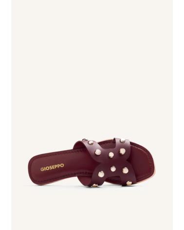 GIOSEPPO SANDALIAS MILLSTON 79022 CON TACHUELAS BURDEOS