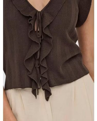 ONLY TOP 077-53441270546771 EN MARRON PARA MUJER MARRóN