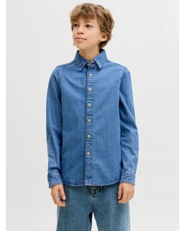 JACK AND JONES CAMISA VAQUERA MANGA LARGA JACK & JONES 12294475 CELESTE