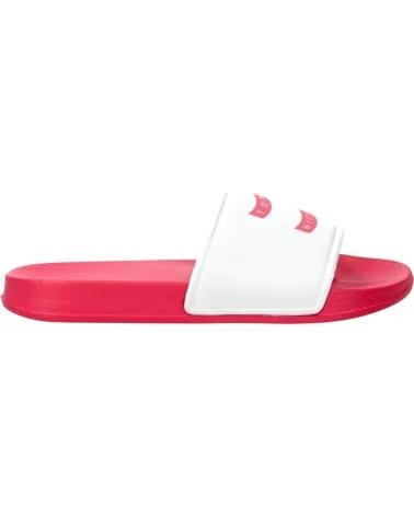 TOMMY HILFIGER ZAPATILLAS SCARPA VELCR EN ROJO PARA NINAS BLANCO-FUCSIA
