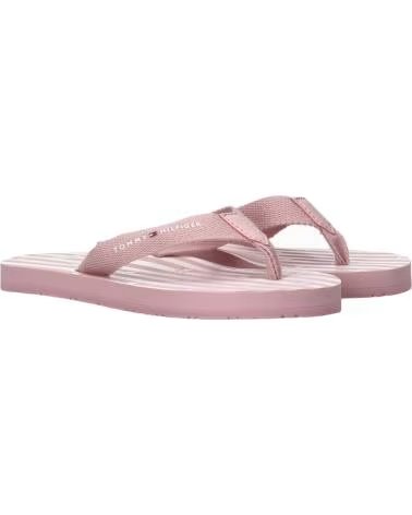 TOMMY HILFIGER CHANCLAS MUJER MODELO T3A8 34326 COLOR ROSA PINK