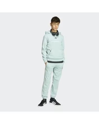 ADIDAS SUDADERA CON CAPUCHA KG7387 EN AZUL PARA NINOS TACGRN