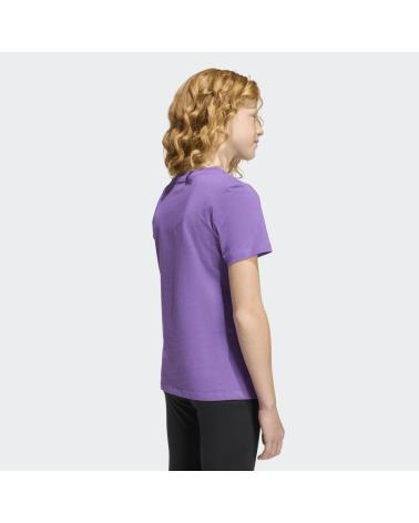 ADIDAS CAMISETA ADIDAS CON LOGO ESTAMPADO MORADO