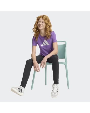 ADIDAS CAMISETA ADIDAS CON LOGO ESTAMPADO MORADO