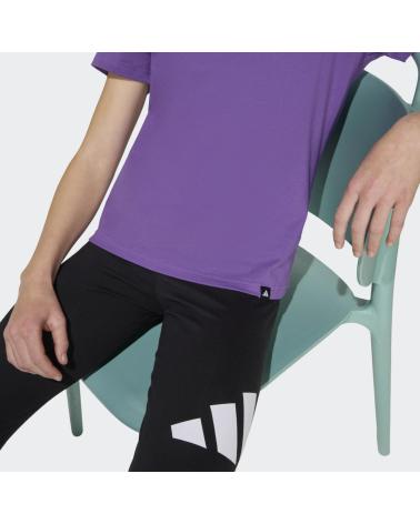 ADIDAS CAMISETA ADIDAS CON LOGO ESTAMPADO MORADO