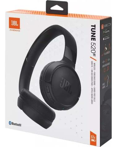 LA IDEAL AURICULARES INALÁMBRICOS JBL TUNE 520BT CON SONIDO PURE BASS NEGRO
