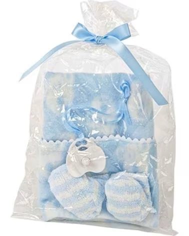 MUECAS ARIAS SET DE REGALO INFANTIL ARIAS CON PATUCOS Y CHUPETERO MULTICOLOR