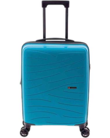 GLADIATOR MALETA DE VIAJE RÍGIDA CON CERRADURA TSA AZUL