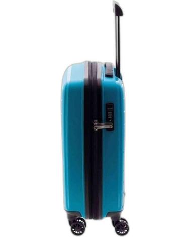 GLADIATOR MALETA DE VIAJE RÍGIDA CON CERRADURA TSA AZUL