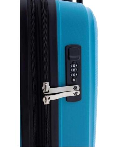 GLADIATOR MALETA DE VIAJE RÍGIDA CON CERRADURA TSA AZUL