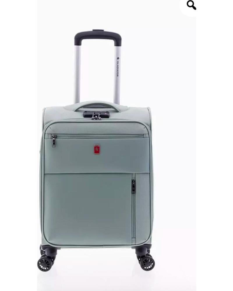 GLADIATOR MALETA DE CABINA CON RUEDAS MULTIDIRECCIONALES VERDE