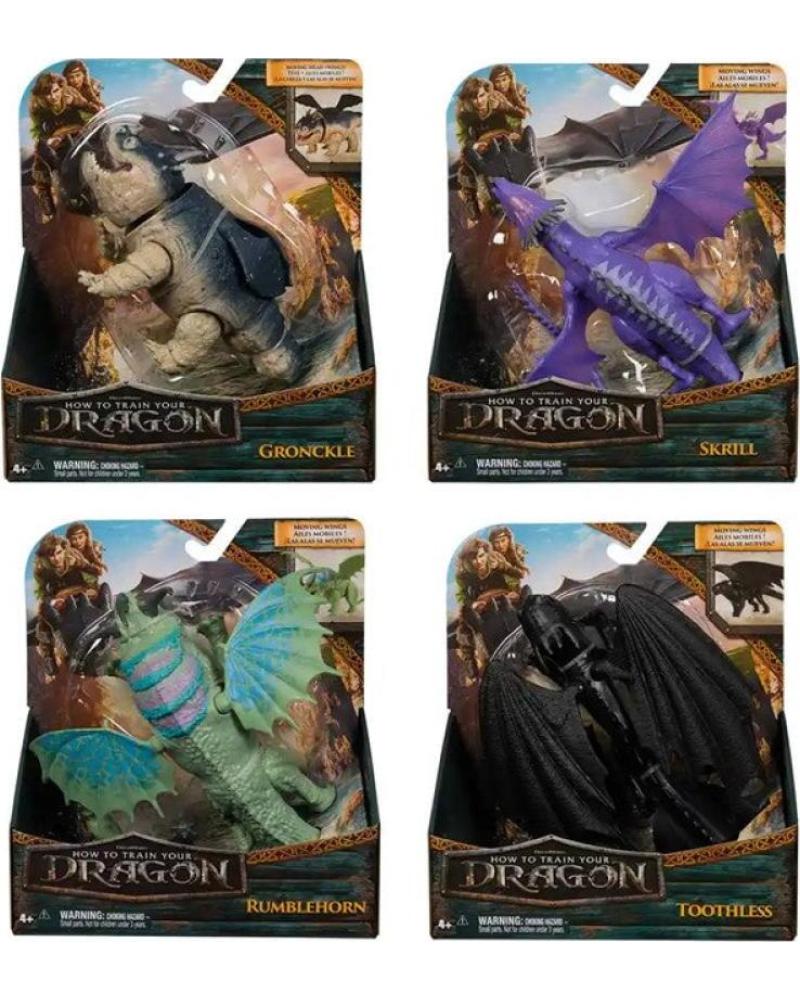 SPIN MASTER SPIN MASTER FIGURAS COLECCIONABLES DRAGONES MULTICOLOR