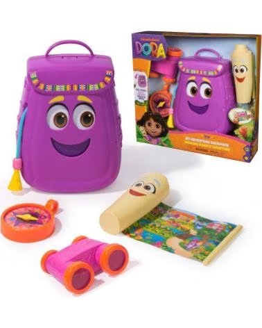 SPIN MASTER SPIN MASTER SET DE JUEGO MOCHILA EXPLORADORA DORA LA EXPLORADORA MULTICOLOR